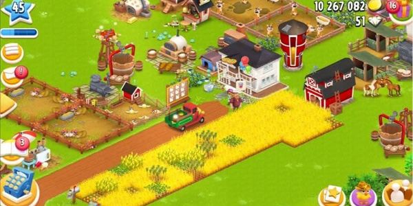 Hay Day Account LVL 44+ | 10 Million Coins | 1000+ Barn | 600+ Silo