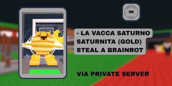 Lacca Saturno Saturnita (GOLD) - Steal A Brainrot