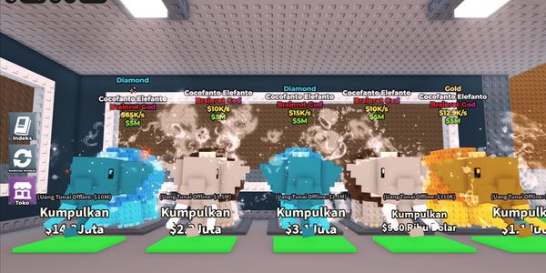 COCOFANTO ELEPHANT NORMAL/GOLD/DIAMOND (RANDOM) | STEAL A BRAINROT