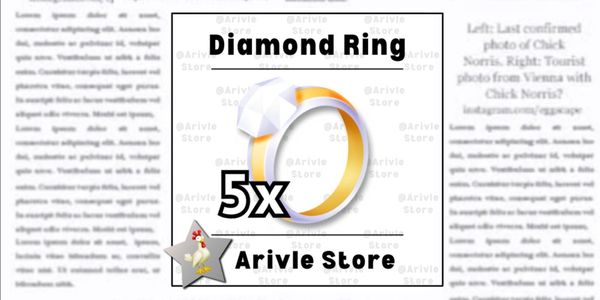 Diamond Ring / Diamond Ring 5 PCS