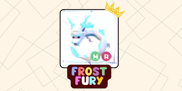 Neon Frost Fury [NR] - Adopt Me Pet