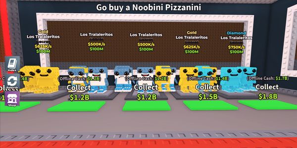 Los Tralaleritos NORMAL/GOLD/DIAMOND (RANDOM) | STEAL A BRAINROT