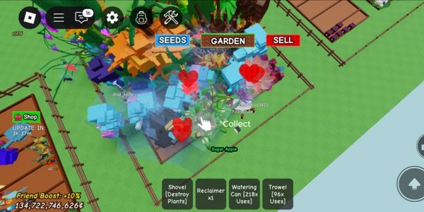 Buy Account Akun Grow A Garden 4 large candy blossom trees + BF GG Grow ...