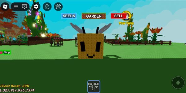 Huge Bee - Grow A Garden