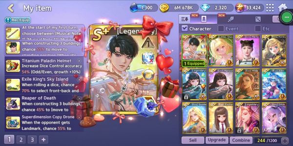 Account Rp 125k - 135k