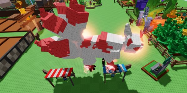 MEGA KITSUNE (PRISMATIC) PETS GROW A GARDEN