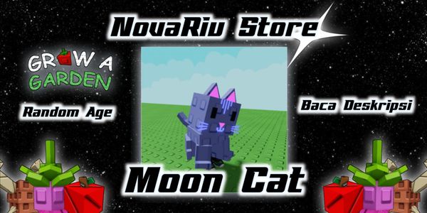 Moon Cat | Grow A Garden