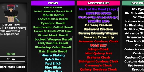 Face Reroll | TYPE://SOUL
