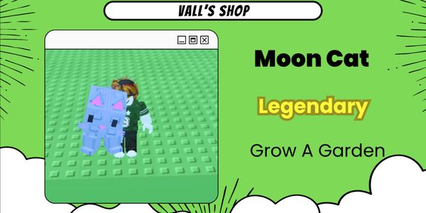 Moon Cat - Legendary - Grow A Garden