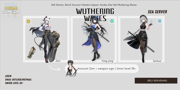 [Sea] Account Wuthering waves #1