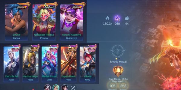 Account Sultan #5 (Neobeast Pharsa; KoF Guinevere; Collector Natalia & Pharsa; Zodiac Aurora & Odette; ecc.) - ML: BB