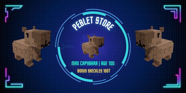 Capybara AGE 100 Max Level - Grow A Garden