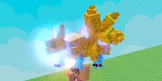 golden corrupted kitsune • grow a garden