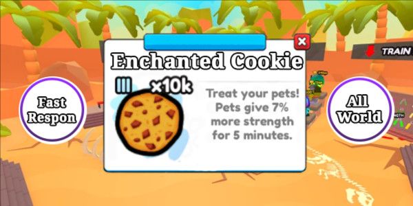 All World Boost Enchanted Cookie