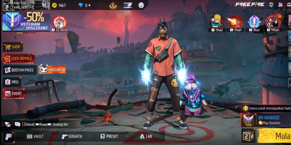 FF Free Fire Account LV.19