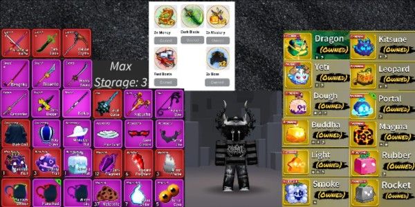 Account Lv 2600 | 12 Permanent | 5 Gamepass | 6 V3 Race | 3 Storage Fruit | Cool Avatar | Cool GAG Account | See Image and Description for More Details