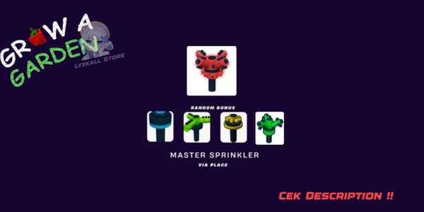 GrandMaster Sprinkler | Grow A Garden