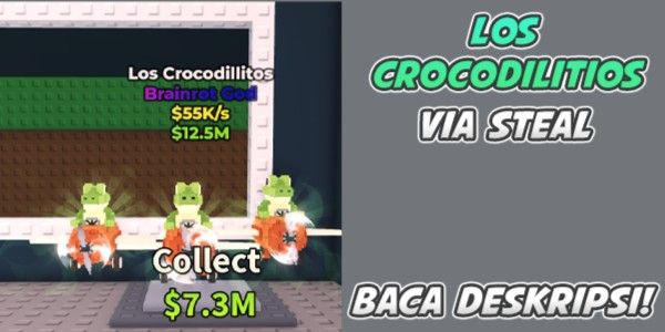 The Crocodillitos (Brainrot God) | Steal A Brainrot