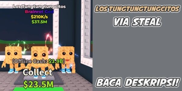 Los Tungtungtungcitos (Brainrot God) | Steal A Brainrot
