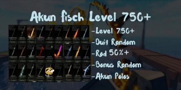Account Fish Level 750 | Many Bonuses | Blank Account