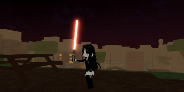 DaHood Skin Galactic Red knife