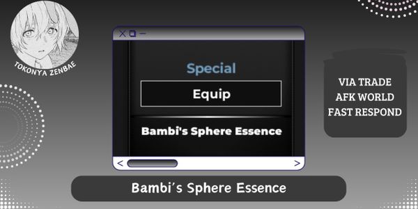 Bambi's Sphere Essence