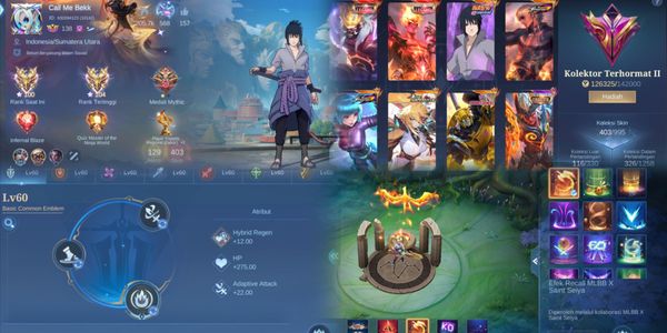ML Sultan account with Immortal Skin 403, Hero 129, Max Emblem. 2 Legend, Sasuke, 2 KOF, 41 Epic, 12 Zodiac, 2 Collector, etc. Personal Sultan account, Safe Account, Anti HB.
