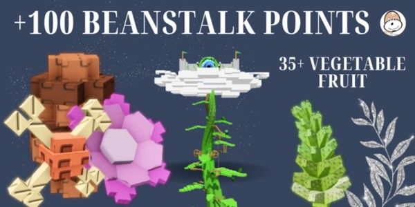 100+ Beanstalk Points from 35+ Vegetable Type Fruits - Grow A Garden