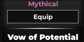 Vow of Potential