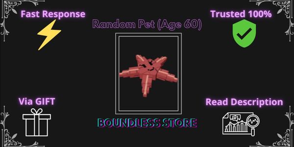 Random Pet AGE 60