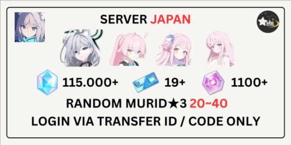 (BA JP) AKUN BLUE ARCHIVE GACHA, AKUN TIMBUNAN, PYROX MELIMPAH