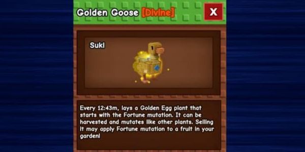 Golden Goose - Grow A Garden