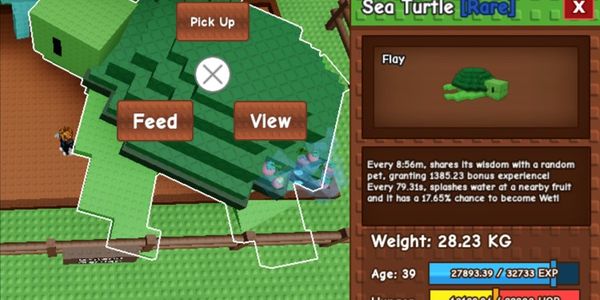 Buy Pets Huge/Titan Sea Turtle - Grow A Garden Grow A Garden cheapest ...