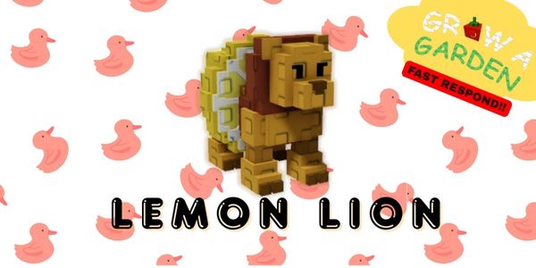 Lemon Lion | Grow A Garden