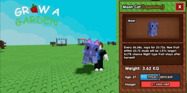 Moon Cat | Grow A Garden