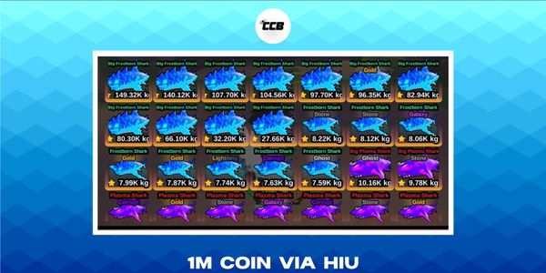 1M Coin Via Hiu | Fish It!