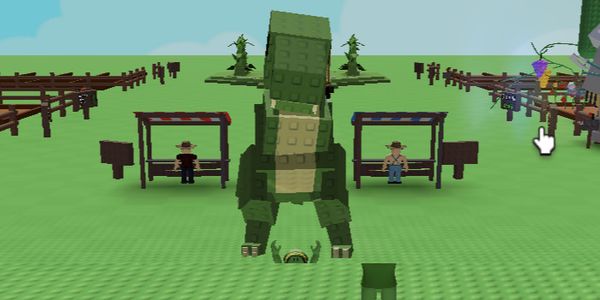 Rainbow T-Rex