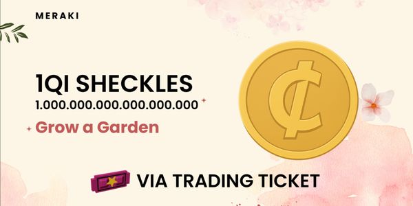 1Qi Coins / Sheckles - Grow a Garden