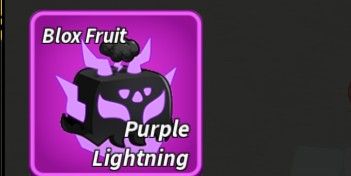 Buy Fruit Purple Lightning/Rumble - Blox Fruit Blox Fruits 3770077 | itemku