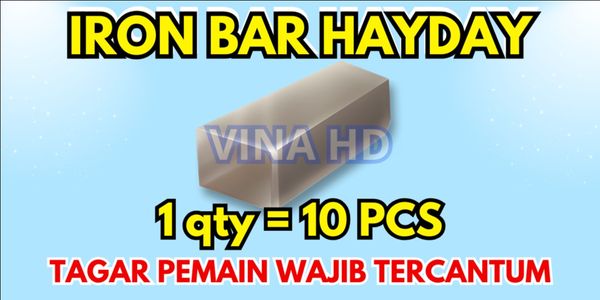 Hay Day Iron Bar / Iron Bar 10pcs