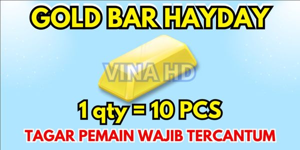 Gold Bar / Hay Day Gold Bar 10pcs