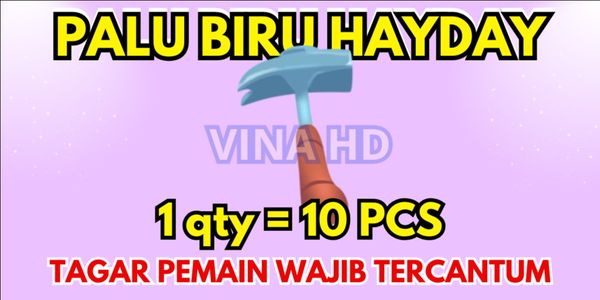 Hay Day Blue Hammer / Hammer - 10pcs
