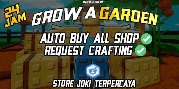 AFK 24 Hours - Buy All Shop Grow a Garden