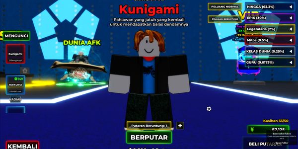 Akun Blue Lock Rivals + Basketball Zero Style Kunigami + Tatlis & Basketball God