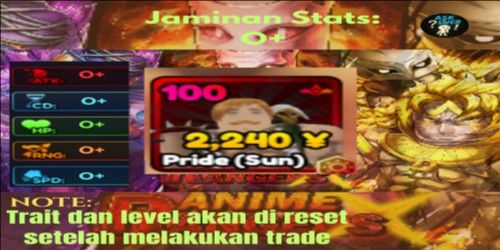 Pride Sun Evo / Pride sun evo / Escanor / Escanor evo / Escanor Evo / Pride Sun Evo - Anime Rangers X