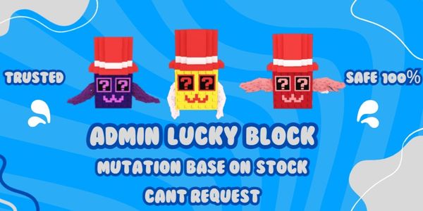 Admin Lucky Block || Steal A Brainrot