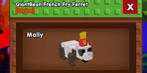 French Fry Ferret (GiantBean Age 43)