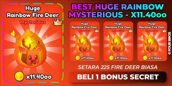 Best Huge Rainbow Mysterious Pet - Climb and Jump Tower - New World