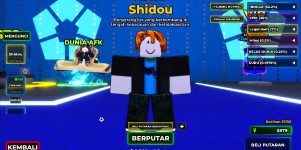 Akun Blue Lock Rivals + Basketball Zero Style Shidou + Tatlis & Basketball God