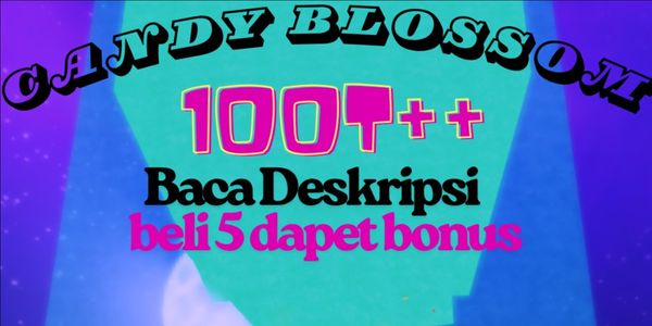 CANDY BLOSSOM 20T 1 PIECE